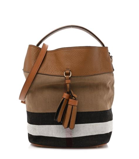 Ashby leather tote Burberry Camel in Leather 